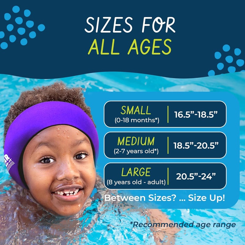 EAR BAND-IT Original Swimming Headband - Doctor Recommended for Water Protection - Image 5